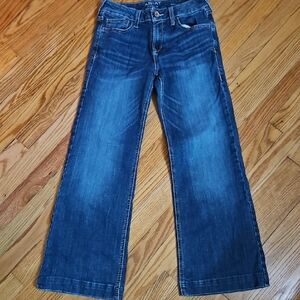 Ariat Dark Blue Wide-Leg Jeans